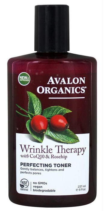 Avalon Organics: Coq10 Repair Perfecting Facial Toner, 8 Oz