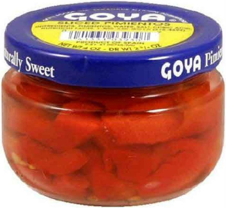 Goya: Fancy Sliced Red Pimientos, 4 Oz