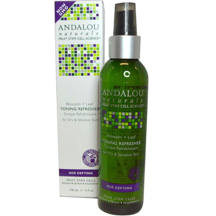 Andalou Naturals: Toning Refresher Blossom + Leaf Age Defying, 6 Oz