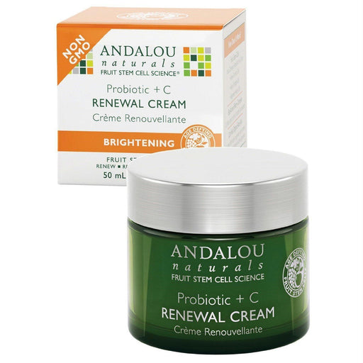 Andalou Naturals:  Renewal Cream Probiotic + C Brightening, 1.7 Oz