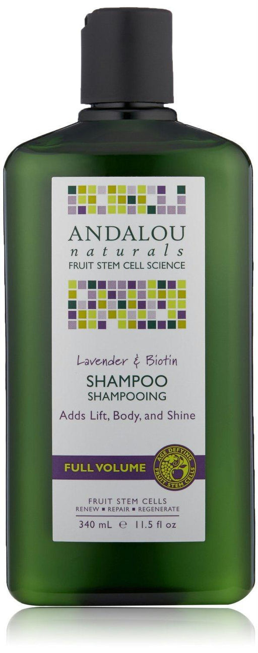 Andalou Naturals: Full Volume Shampoo Lavender And Biotin, 11.5 Oz