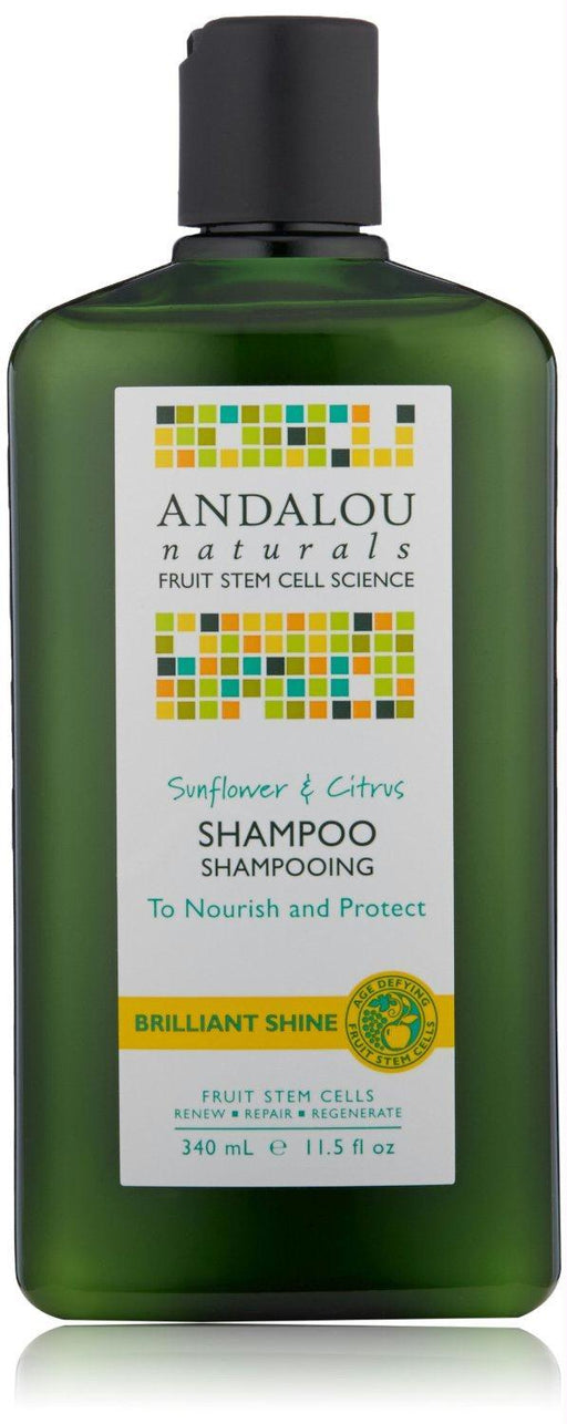 Andalou Naturals: Brilliant Shine Shampoo Sunflower And Citrus, 11.5 Oz