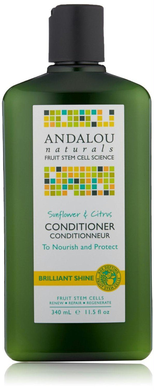 Andalou Naturals: Brilliant Shine Conditioner Sunflower And Citrus, 11.5 Oz