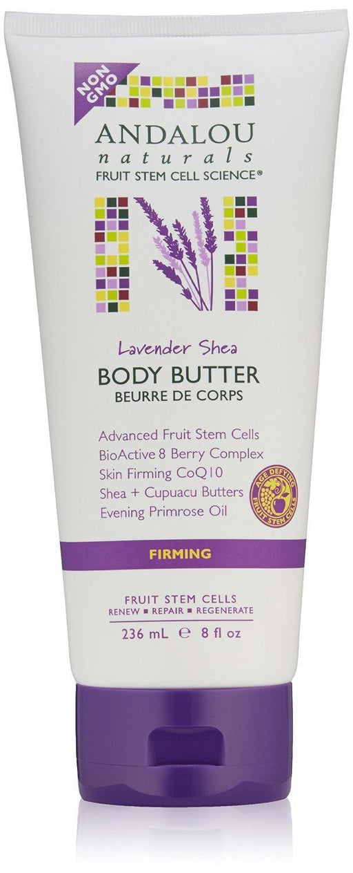 Andalou Naturals: Firming Body Butter Lavender Shea, 8 Oz