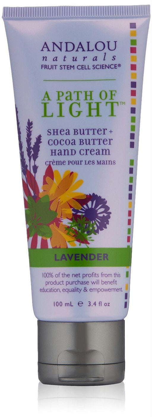 Andalou Naturals: A Path Of Light Hand Cream Lavender, 3.4 Oz