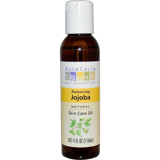 Aura Cacia: Natural Skin Care Oil Jojoba Balancing, 4 Oz