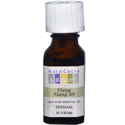 Aura Cacia: 100% Pure Essential Oil Ylang Ylang Iii, 0.5 Oz