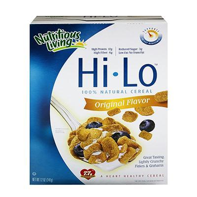 Nutritious Living: Hi-lo Original Flavor Cereal, 12 Oz