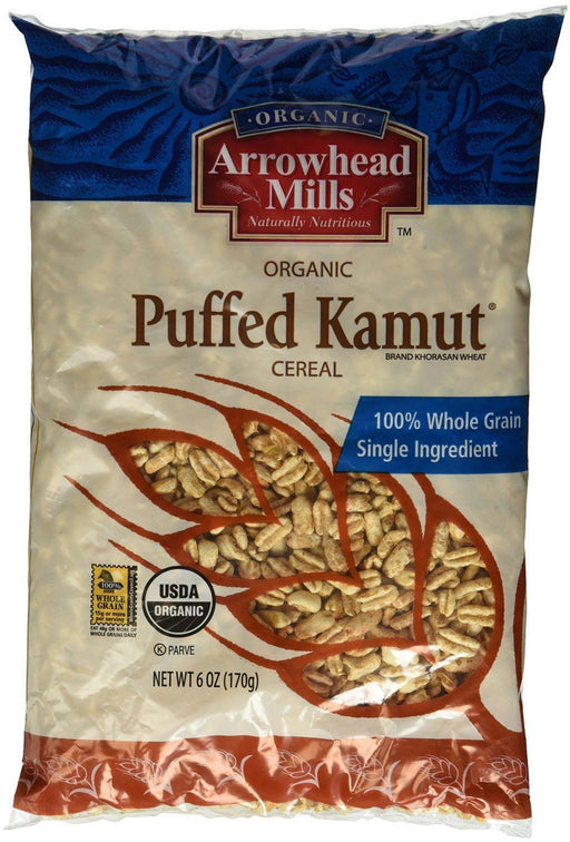 Arrowhead Mills: Organic Puffed Kamut Cereal, 6 Oz