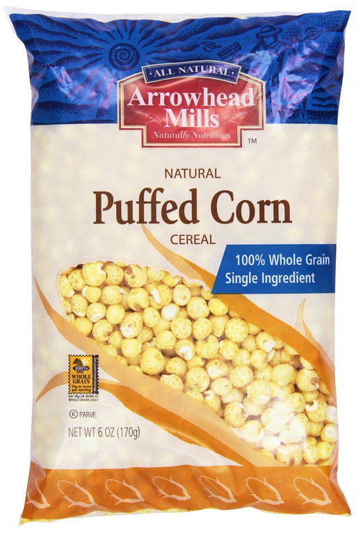 Arrowhead Mills: Natural Puffed Corn Cereal, 6 Oz