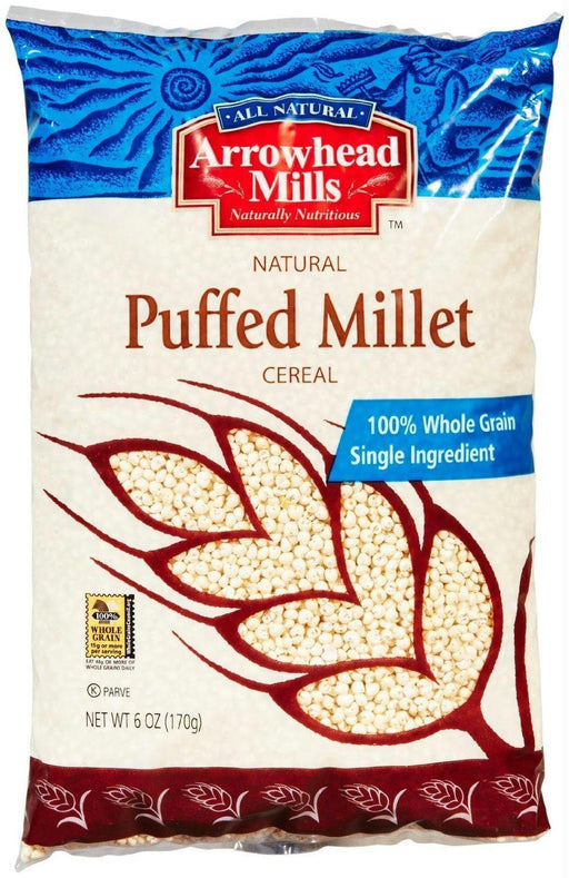 Arrowhead Mills: Puffed Millet Cereal, 6 Oz