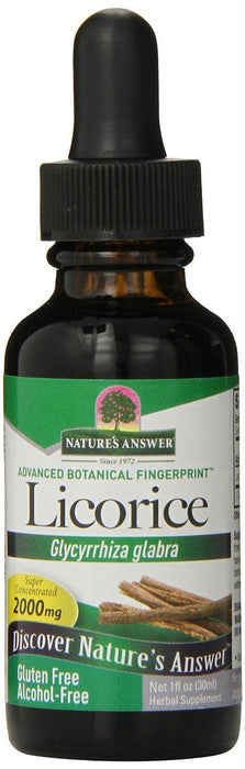 Nature's Answer: Licorice Alcohol-free 2,000 Mg, 1 Oz