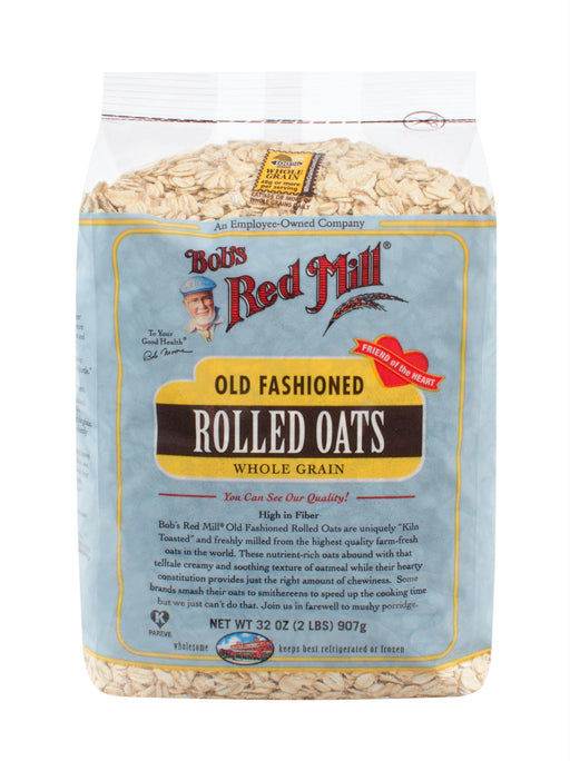 Bob's Red Mill: Old Fashioned Rolled Oats Whole Grain, 32 Oz