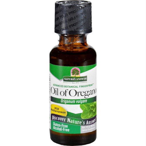 Nature's Answer: Oil Of Oregano Alcohol-free, 1 Oz