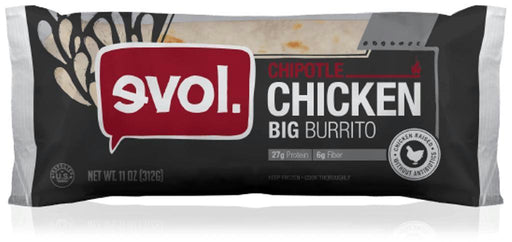 Evol: Chicken Chipotle Burrito, 11 Oz