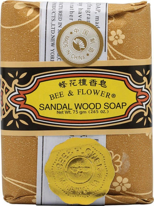 Bee & Flower: Sandal Wood Bar Soap, 2.65 Oz