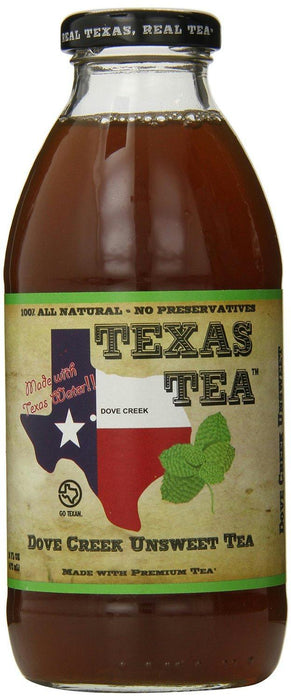 Texas Tea: Dove Creek Unsweet Tea, 16 Oz