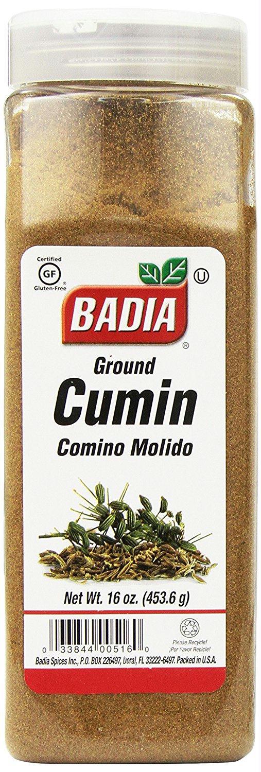 Badia: Ground Cumin Seed, 16 Oz