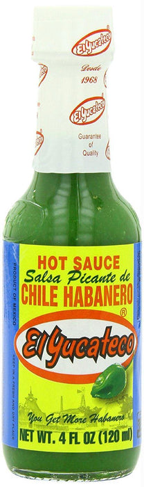 El Yucateco: Green Habanero Hot Sauce, 4 Oz