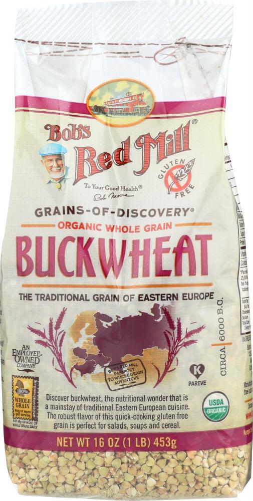 Bobs Red Mill: Groat Buckwheat Organic Gluten Free (16.000 Oz)