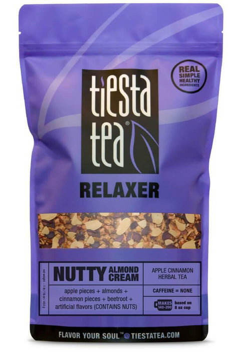 Tiesta Tea: Tea Herbal Nutty Almond Cream Pouch, 2.1 Oz