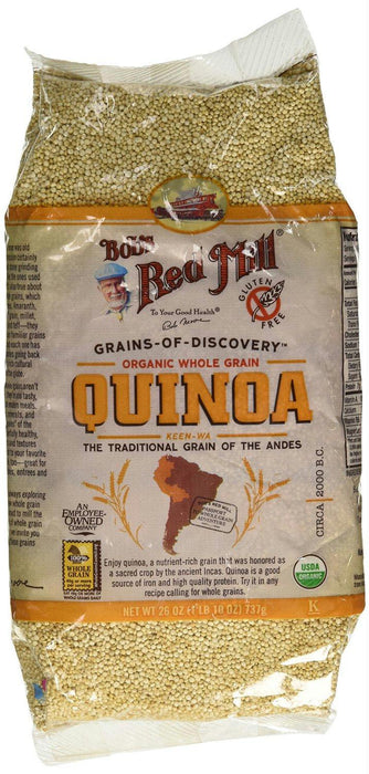 Bobs Red Mill: Organic Whole Grain Quinoa, 26 Oz