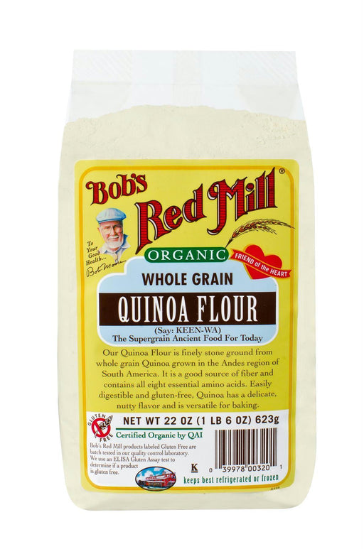 Bobs Red Mill: Organic Whole Grain Quinoa Flour, 22 Oz