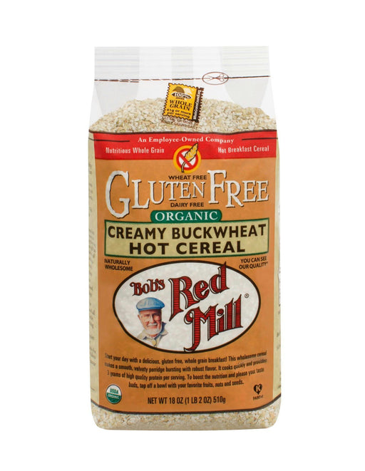 Bobs Red Mill: Organic Creamy Buckwheat Hot Cereal, 18 Oz