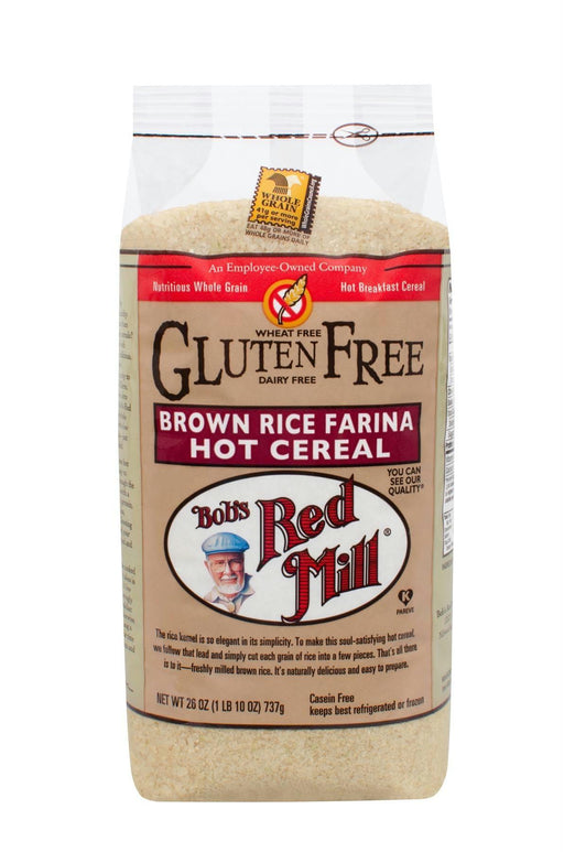 Bobs Red Mill: Brown Rice Farina Creamy Rice Hot Cereal, 26 Oz