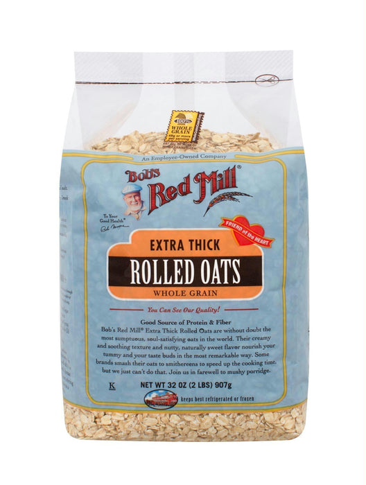 Bobs Red Mill: Extra Thick Rolled Oats, 32 Oz