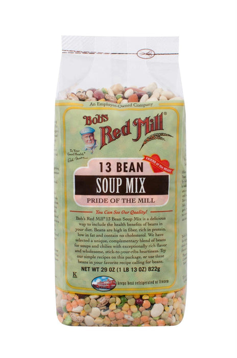 Bobs Red Mill: 13 Bean Soup Mix Pride Of The Mill, 29 Oz