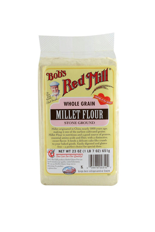 Bobs Red Mill:  Whole Grain Millet Flour, 23 Oz