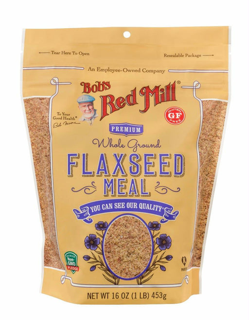 Bobs Red Mill:  Whole Ground Flaxseed Meal, 16 Oz