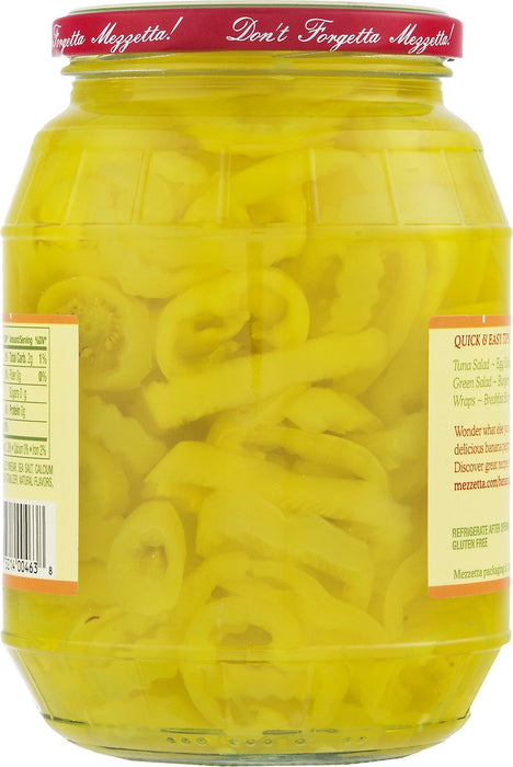 Mezzetta: Deli-sliced Mild Pepper Rings, 32 Oz