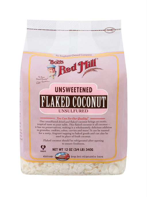 Bob's Red Mill: Unsweetened Flaked Coconut, 12 Oz