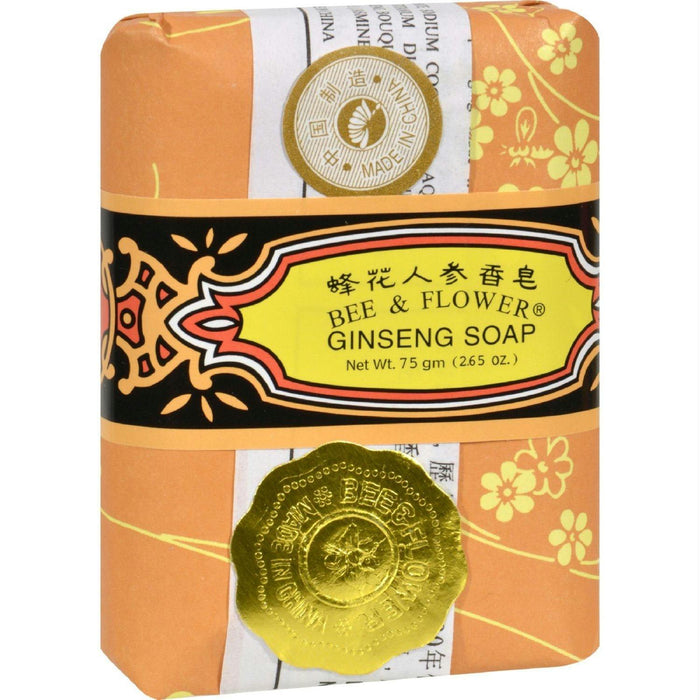 Bee & Flower: Ginseng Bar Soap, 2.65 Oz