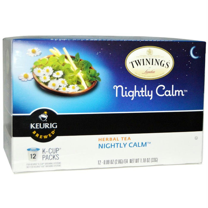 Twinings: Nightly Calm Herbal Tea K-cups, 12 Pc