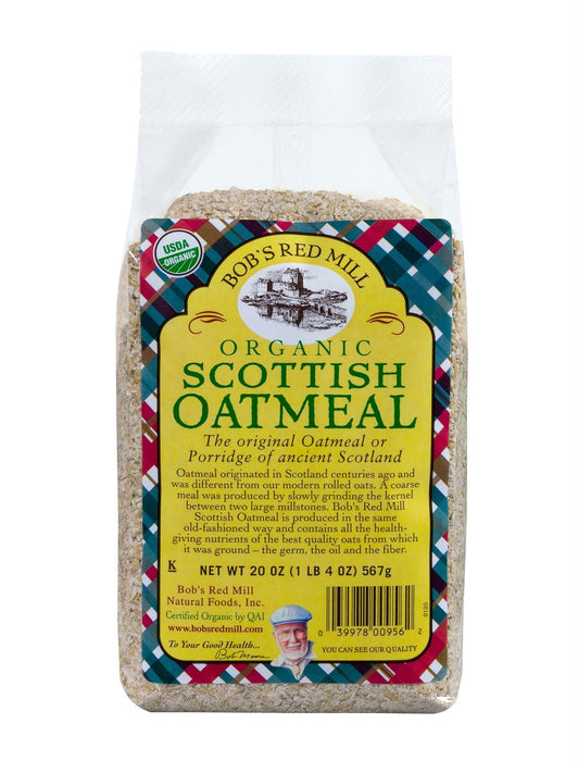 Bob's Red Mill: Organic Scottish Oatmeal, 20 Oz