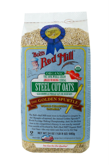 Bob's Red Mill: Organic Steel Cut Oats, 24 Oz