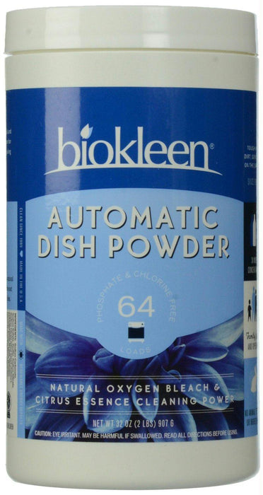 Bio Kleen: Automatic Dish Powder With Natural Oxygen Bleach, 32 Oz