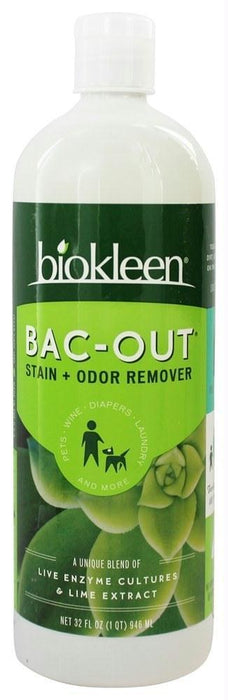 Bio Kleen: Bac Out Stain And Odor Eliminator, 32 Oz