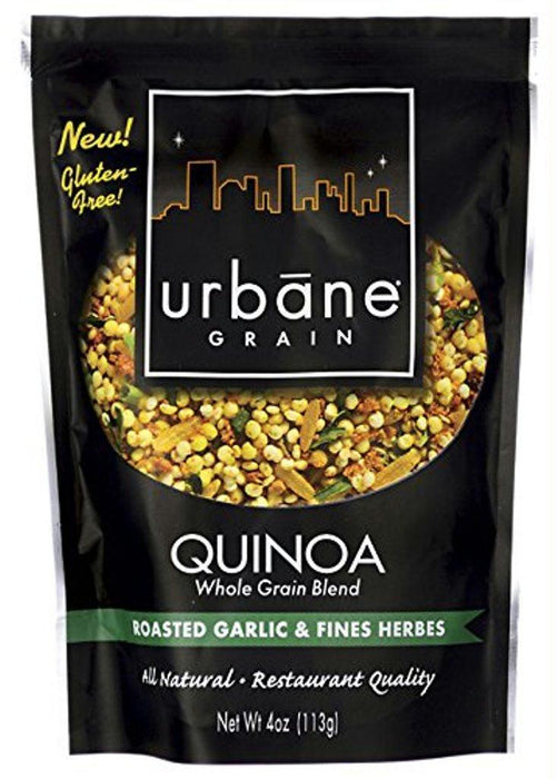 Urbane Grain: Quinoa Whole Grain Blend Gluten Free Roasted Garlic & Fines Herbes, 4 Oz