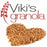 Vikis Granola: Cereal Cranberry Walnut, 100% All Natural Ingredients, No Preservatives, Sodium Free, 12 Oz