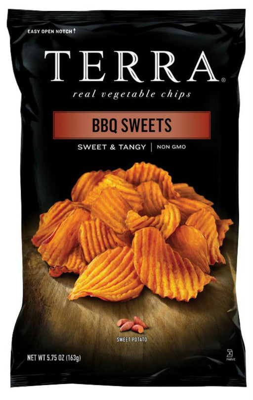 Terra Chips: Bbq Sweets Krinkle Cut Sweet Potato Chips, 5.75 Oz