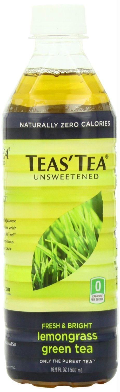 Teas Tea: Unsweetened Green Tea Lemongrass, 16.9 Oz