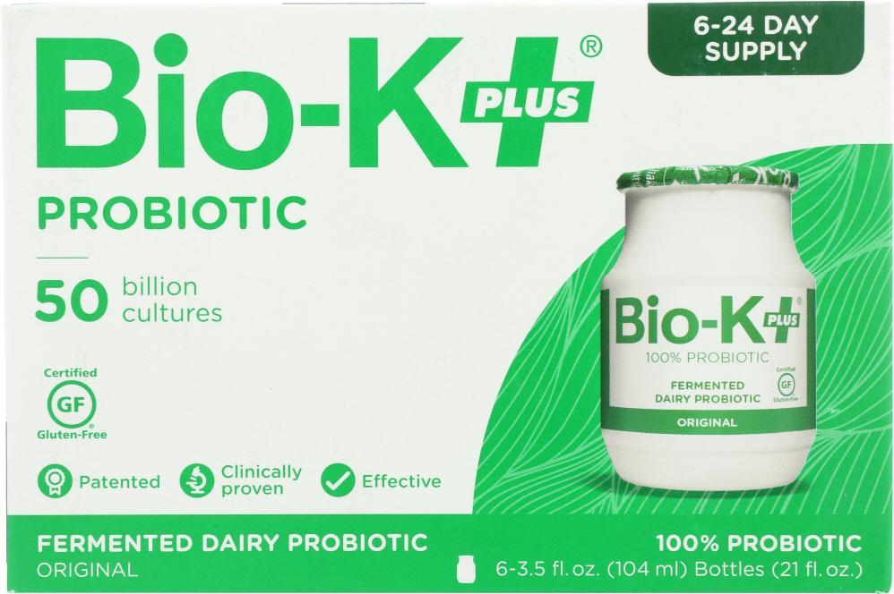 Bio K: Acidophilus Original 6pk, 21 Oz