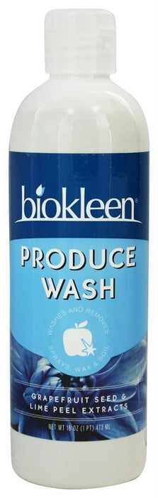 Biokleen: Produce Wash Grapefruit Seed & Lime Peel, 16 Oz