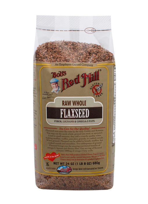 Bob's Red Mill: Raw Whole Flaxseed, 24 Oz