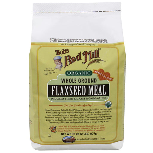 Bob's Red Mill: Organic Whole Ground Flaxseed Meal, 32 Oz