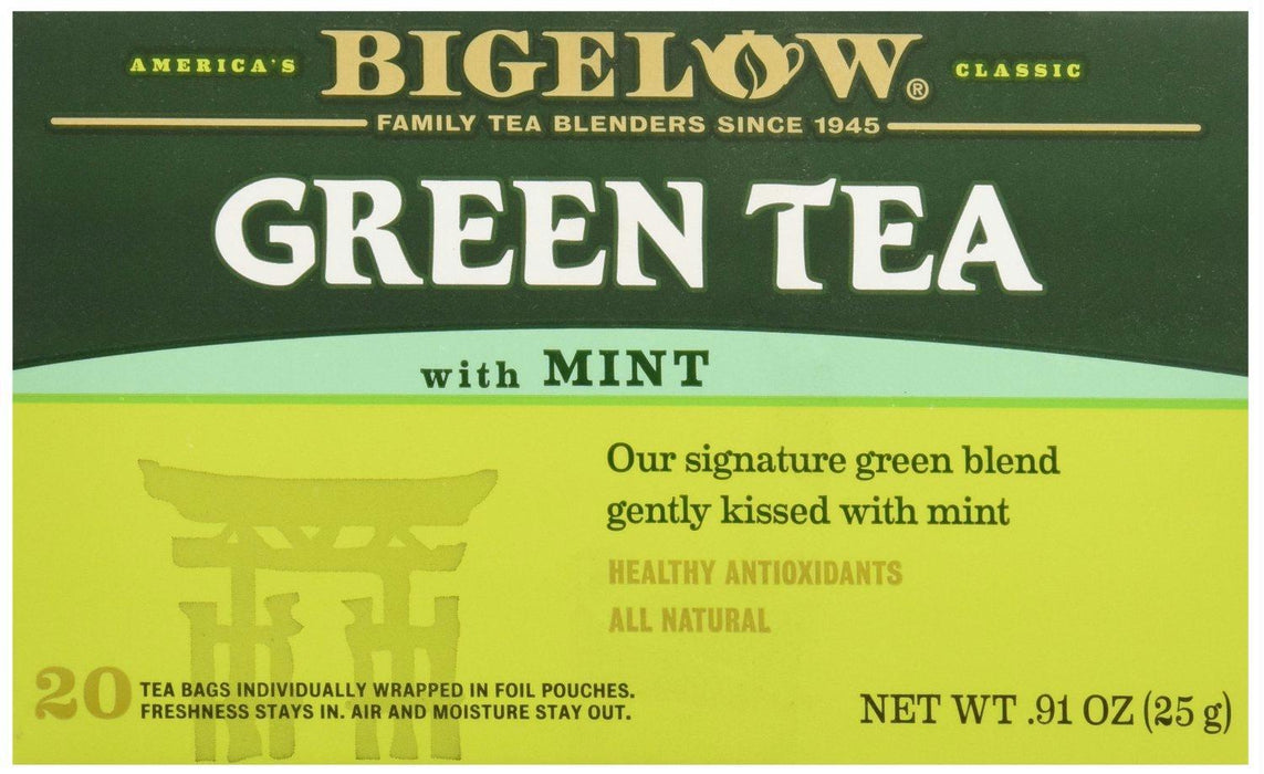 Bigelow: Green Tea With Mint, 20 Tea Bags